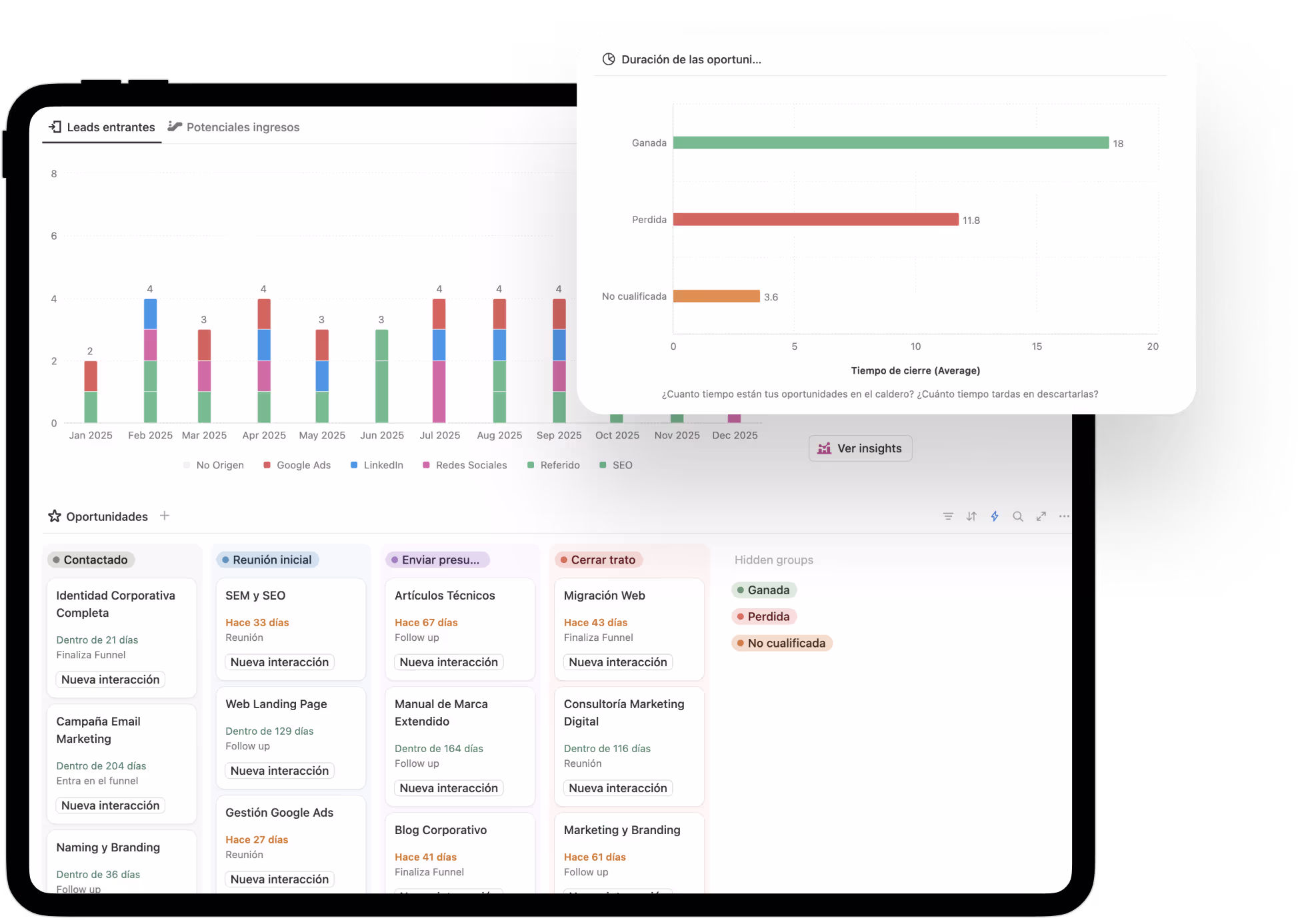 CRM & Ventas
